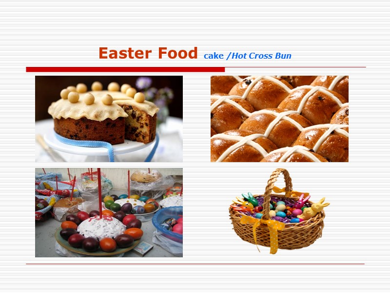 Easter Food cake /Hot Cross Bun